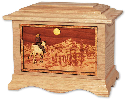 Ambassador Riding Home Mountains Wood Memorial