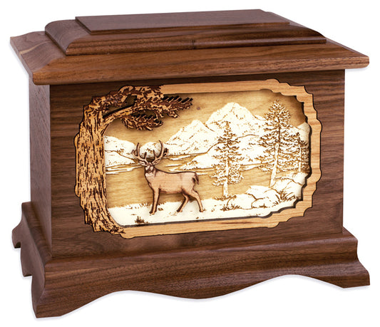 Ambassador Mountain Lakes Whitetail Deer Wood Memorial