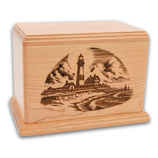 Hampton Lighthouse on Beach Wood Memorial