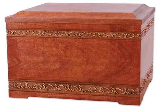 Memory Chest w/Art Carving