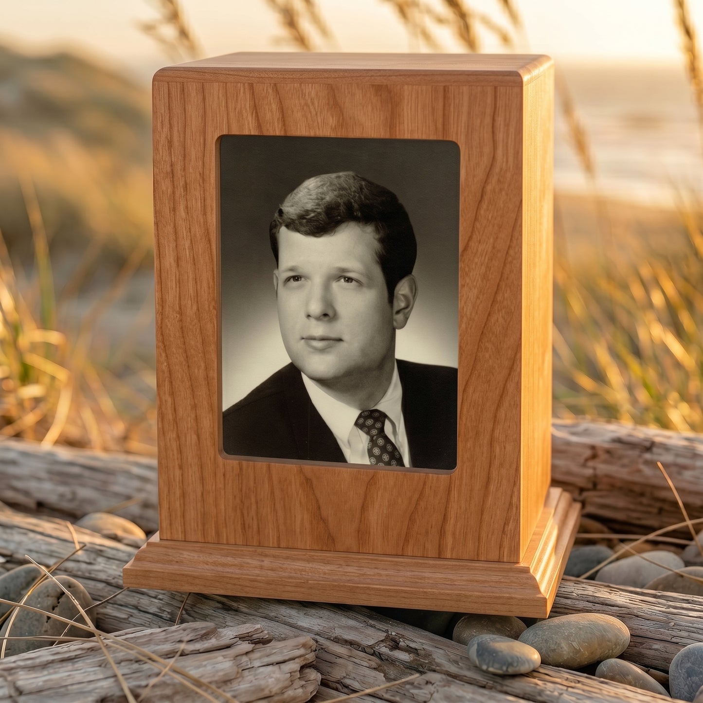 Vertical Photo Memorial Display