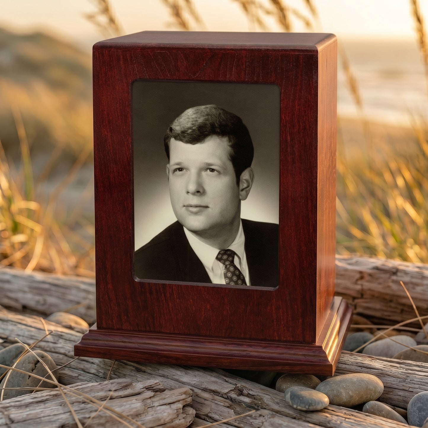 Vertical Photo Memorial Display