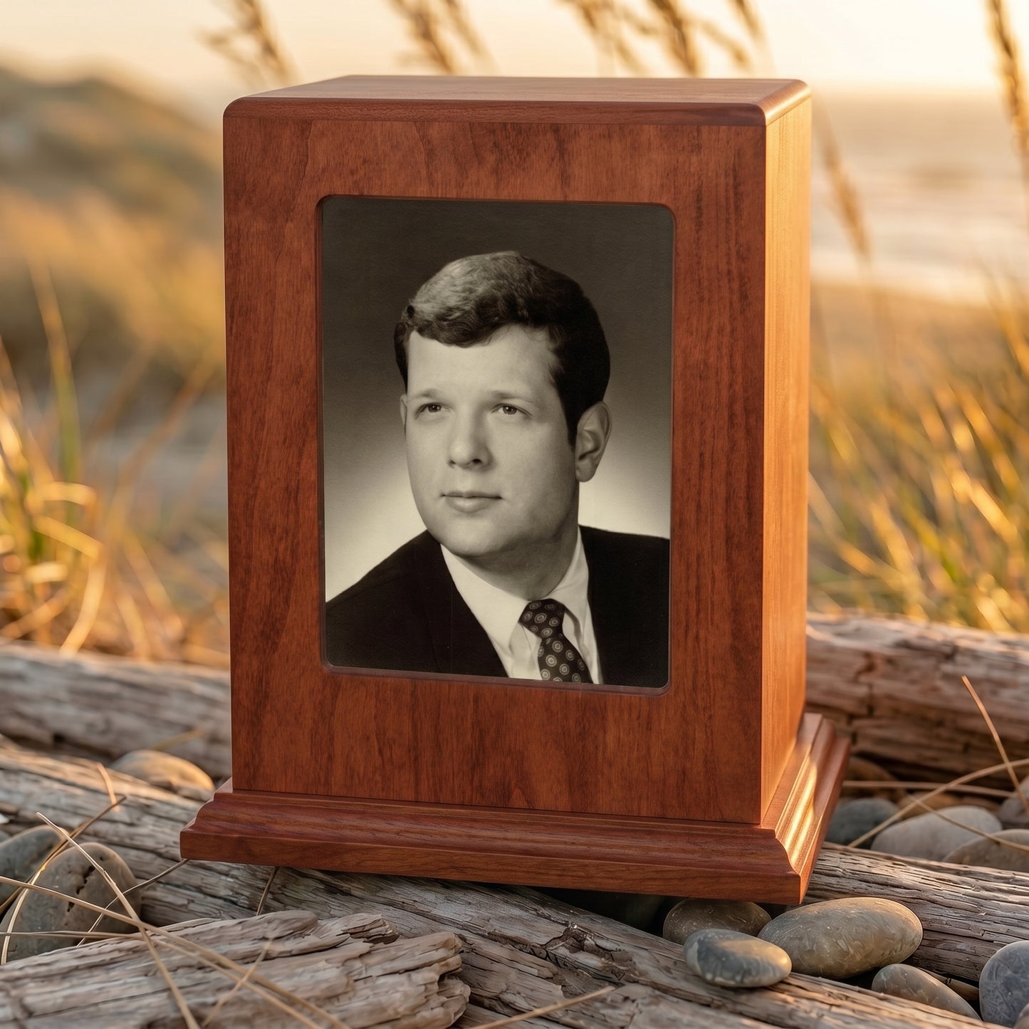 Vertical Photo Memorial Display