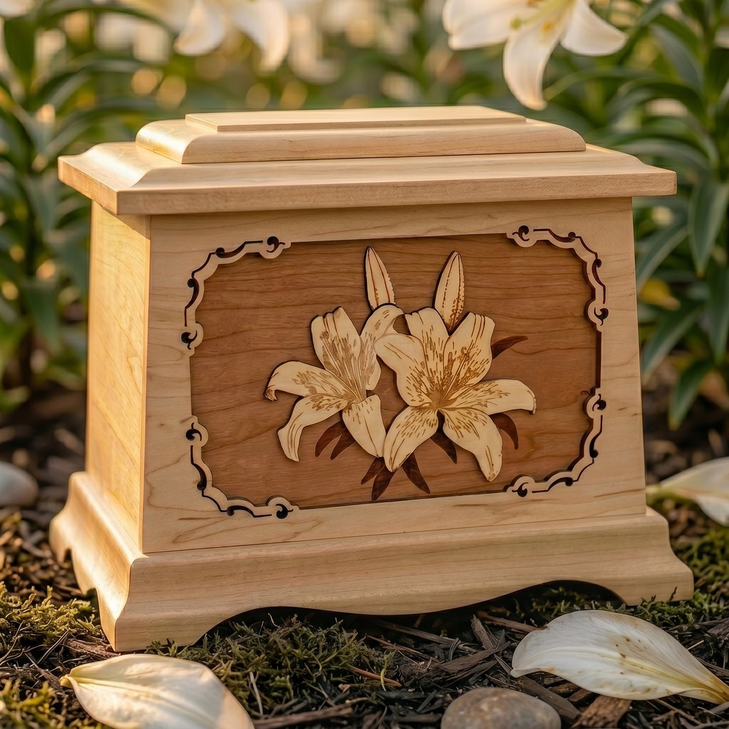 Ambassador Lilies Wood Memorial