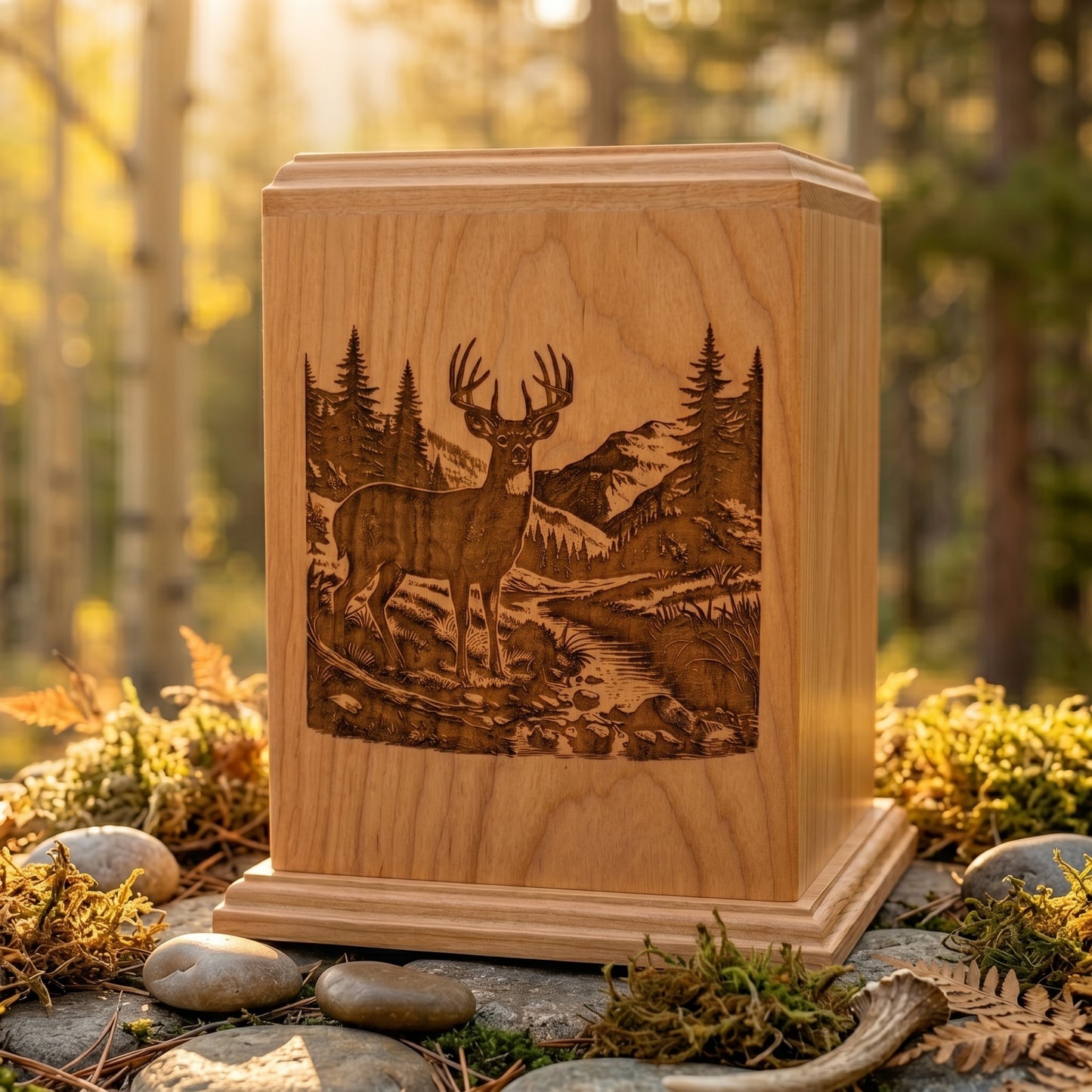 Corinthian Deer Stream Wood Memorial